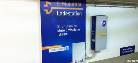 Elektromobilität EnBW baut 185 öffentliche Ladestationen